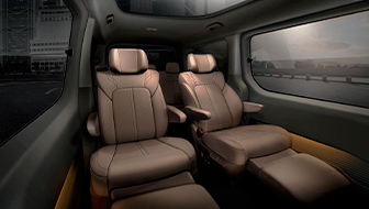 Hyundai Staria rear seats