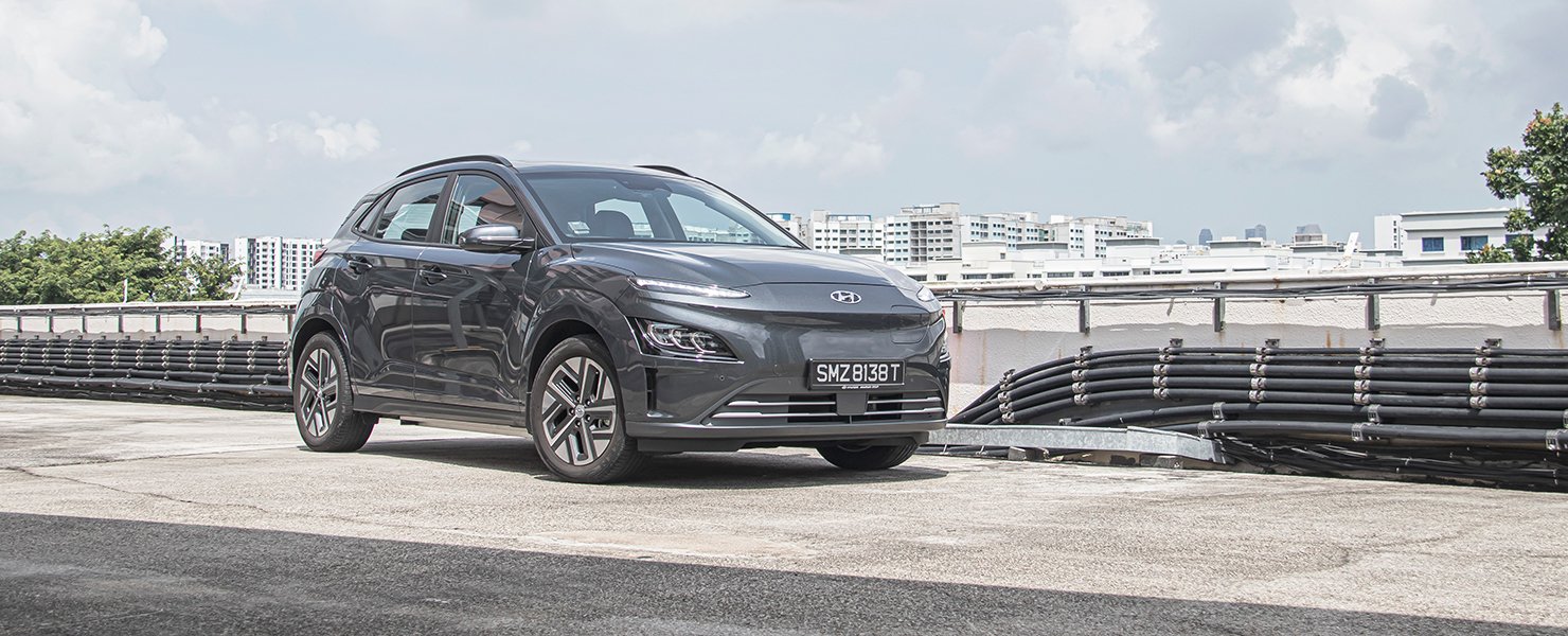 Facelift - Hyundai Kona Electric 39.2kWh Sunroof (A) – by sgCarMart